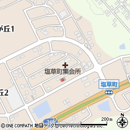 愛知県瀬戸市塩草が丘3丁目118周辺の地図