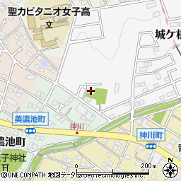 愛知県瀬戸市城ケ根町32-3周辺の地図