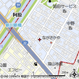 愛知県名古屋市西区あし原町229周辺の地図