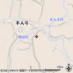 千葉県富津市不入斗836周辺の地図