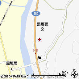 鳥取県日野郡日野町下菅250周辺の地図