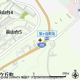 愛知県瀬戸市宝ケ丘町23周辺の地図