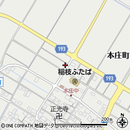 滋賀県彦根市本庄町1643周辺の地図