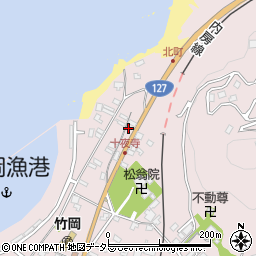 千葉県富津市竹岡323周辺の地図