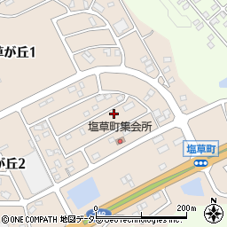 愛知県瀬戸市塩草が丘3丁目109周辺の地図