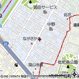 愛知県名古屋市西区あし原町70周辺の地図
