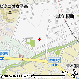 愛知県瀬戸市城ケ根町35周辺の地図
