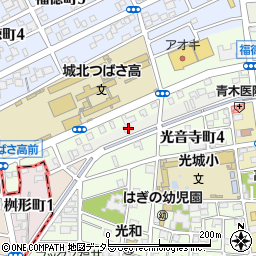 愛知県名古屋市北区野方通1丁目16周辺の地図