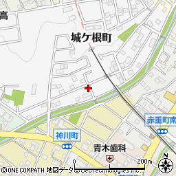 愛知県瀬戸市城ケ根町20-5周辺の地図