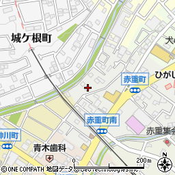 愛知県瀬戸市赤重町106周辺の地図