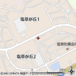 愛知県瀬戸市塩草が丘3丁目3周辺の地図