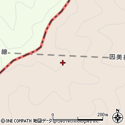 物見トンネル周辺の地図