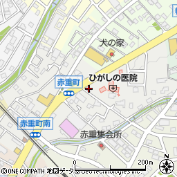 愛知県瀬戸市赤重町6周辺の地図