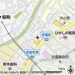 愛知県瀬戸市赤重町82周辺の地図