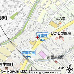 愛知県瀬戸市赤重町81周辺の地図
