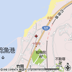 千葉県富津市竹岡309周辺の地図