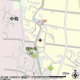 愛知県愛西市立石町（本郷）周辺の地図