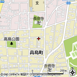 愛知県名古屋市守山区高島町128周辺の地図