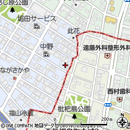 中新製菓株式会社周辺の地図