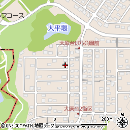 千葉県いすみ市大原台205-1周辺の地図