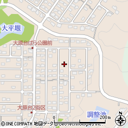 千葉県いすみ市大原台304周辺の地図