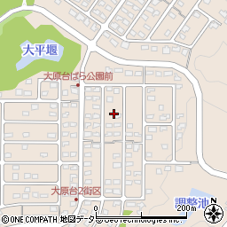千葉県いすみ市大原台305周辺の地図