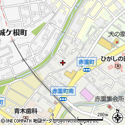 愛知県瀬戸市赤重町85-1周辺の地図