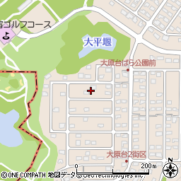 千葉県いすみ市大原台205周辺の地図