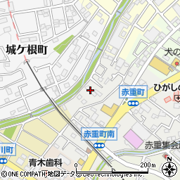 愛知県瀬戸市赤重町85周辺の地図