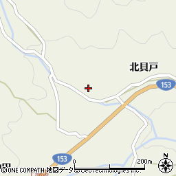 愛知県豊田市黒田町仲根周辺の地図