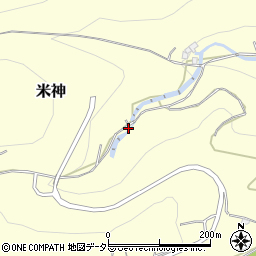 神奈川県小田原市米神676周辺の地図