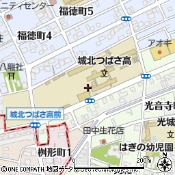 愛知県名古屋市北区光音寺町周辺の地図