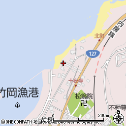 千葉県富津市竹岡268周辺の地図