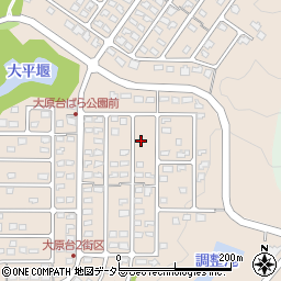 千葉県いすみ市大原台304-4周辺の地図