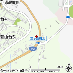 愛知県瀬戸市宝ケ丘町16周辺の地図