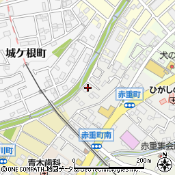 愛知県瀬戸市赤重町68-27周辺の地図