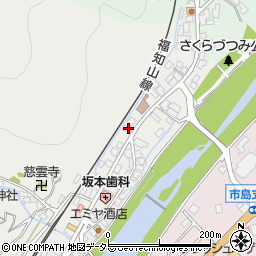 兵庫県丹波市市島町市島389周辺の地図
