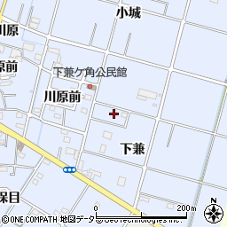 愛知県愛西市西川端町周辺の地図
