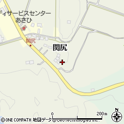 千葉県富津市関尻184周辺の地図