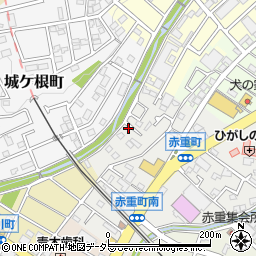 愛知県瀬戸市赤重町68-24周辺の地図