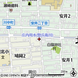 惣兵衛川周辺の地図