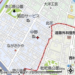 愛知県名古屋市西区あし原町99-1周辺の地図