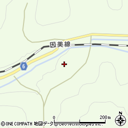 岡山県津山市加茂町物見1708周辺の地図