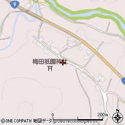 辻公民館周辺の地図