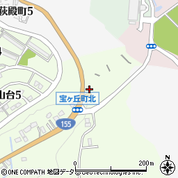 愛知県瀬戸市宝ケ丘町3周辺の地図