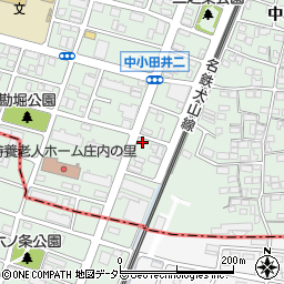 名鉄協商中小田井２丁目第２駐車場周辺の地図