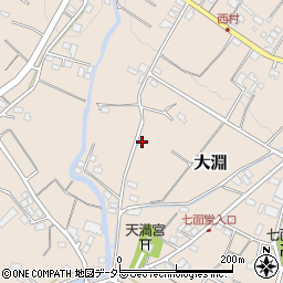 静岡県富士市大淵3450-7周辺の地図