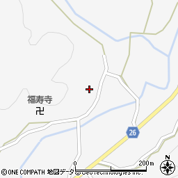 京都府船井郡京丹波町質美中野周辺の地図