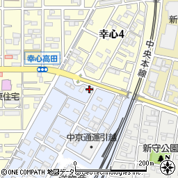 栄新薬株式会社　守山工場周辺の地図