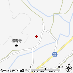 京都府京丹波町（船井郡）質美（中野）周辺の地図